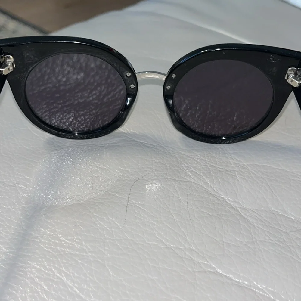 Stella McCartney Black Cat Eye Sunglasses